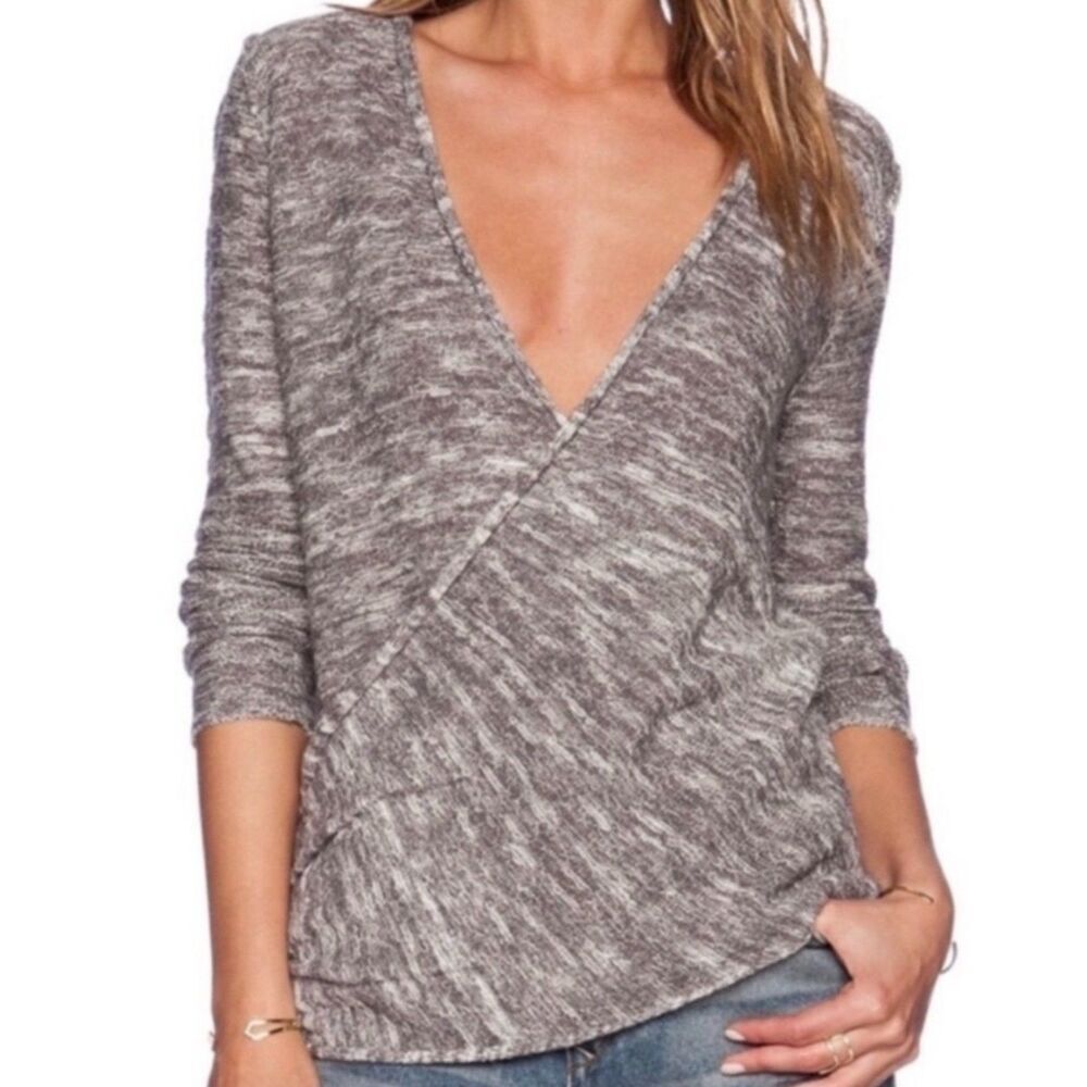 Free People Gotham Feux Wrap Long Sleeve Medium